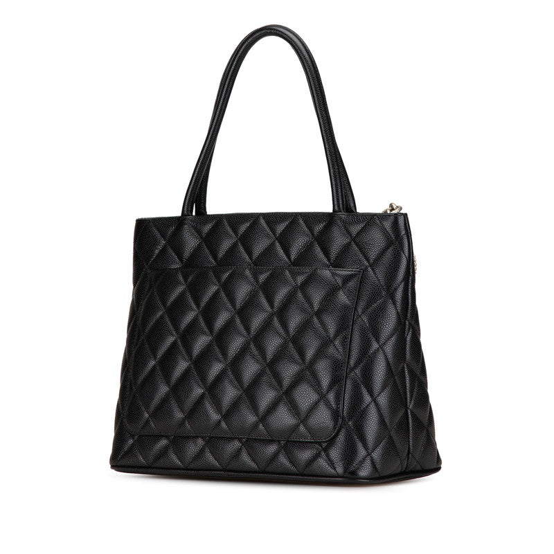 Chanel Caviar Matelasse Coco Mark Tote Bag