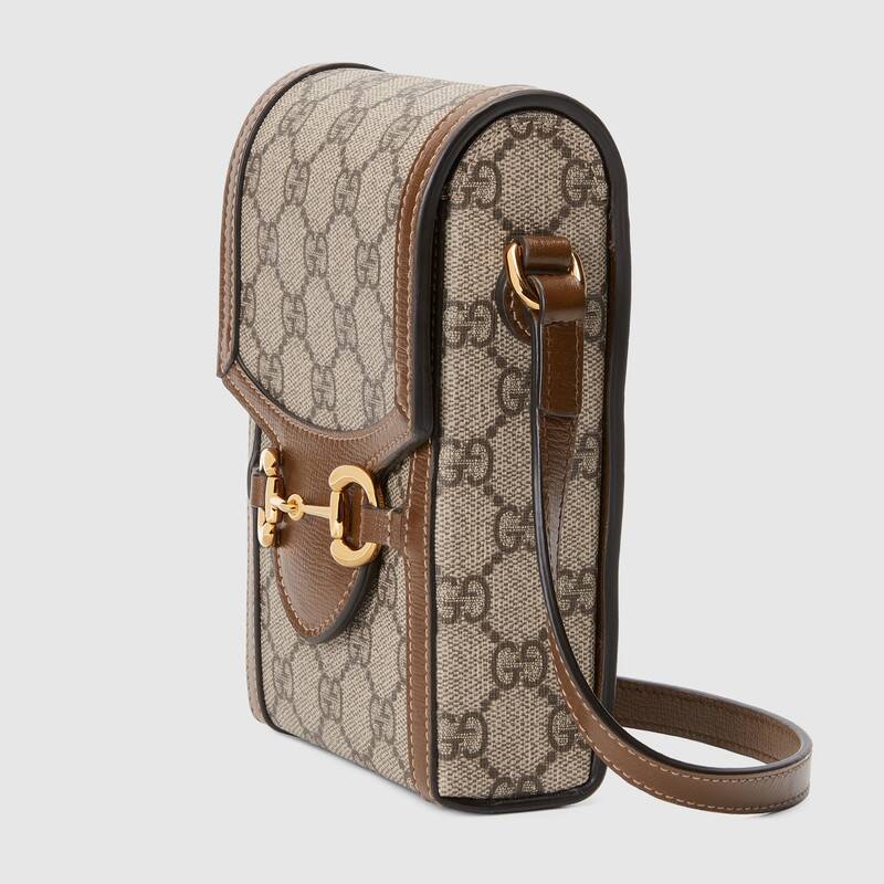 Gucci Horsebit 1955 Mini Bag Brown Leather