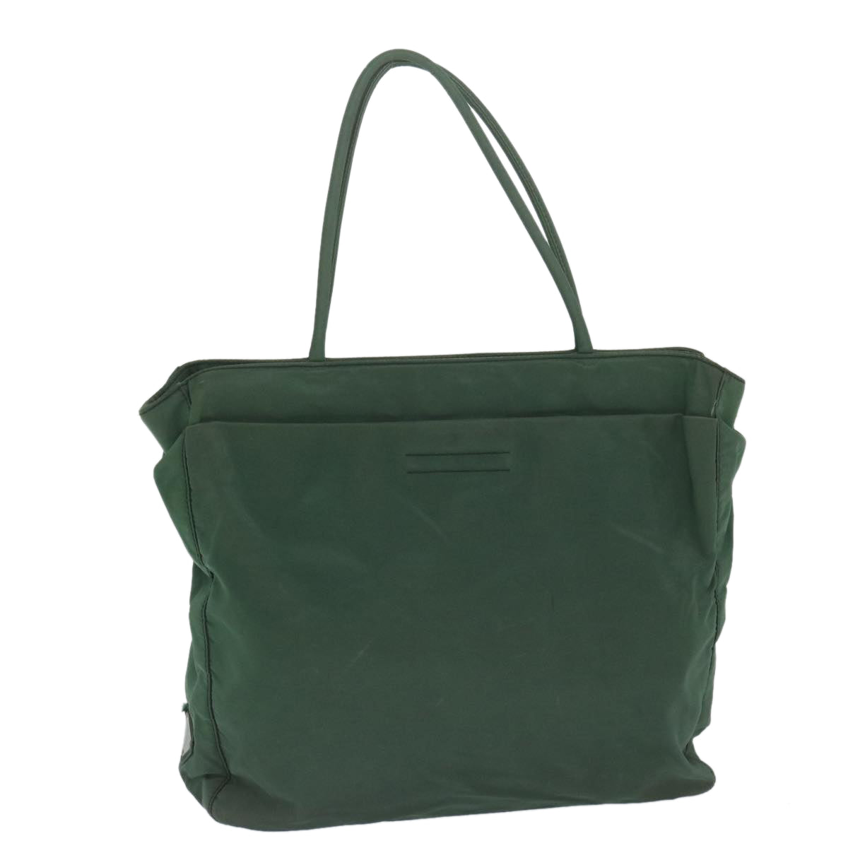 PRADA Tote Bag Nylon Green  ki4037