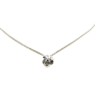 Chanel Camellia Diamond Necklace K18WG