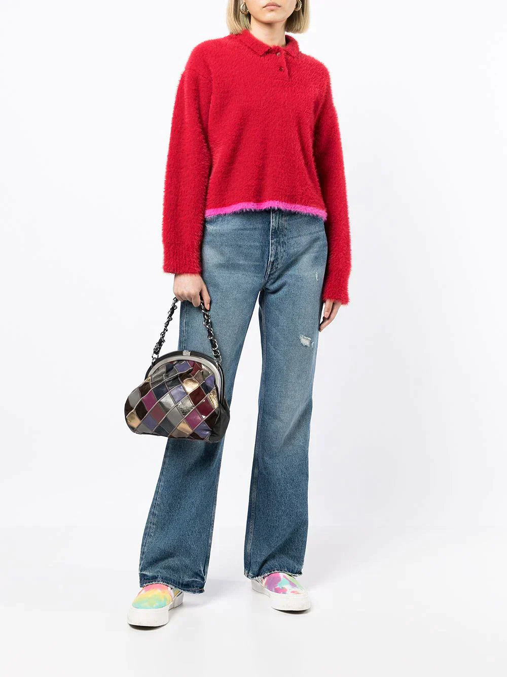 Top Quality Chanel Leather Patchwork Handbag