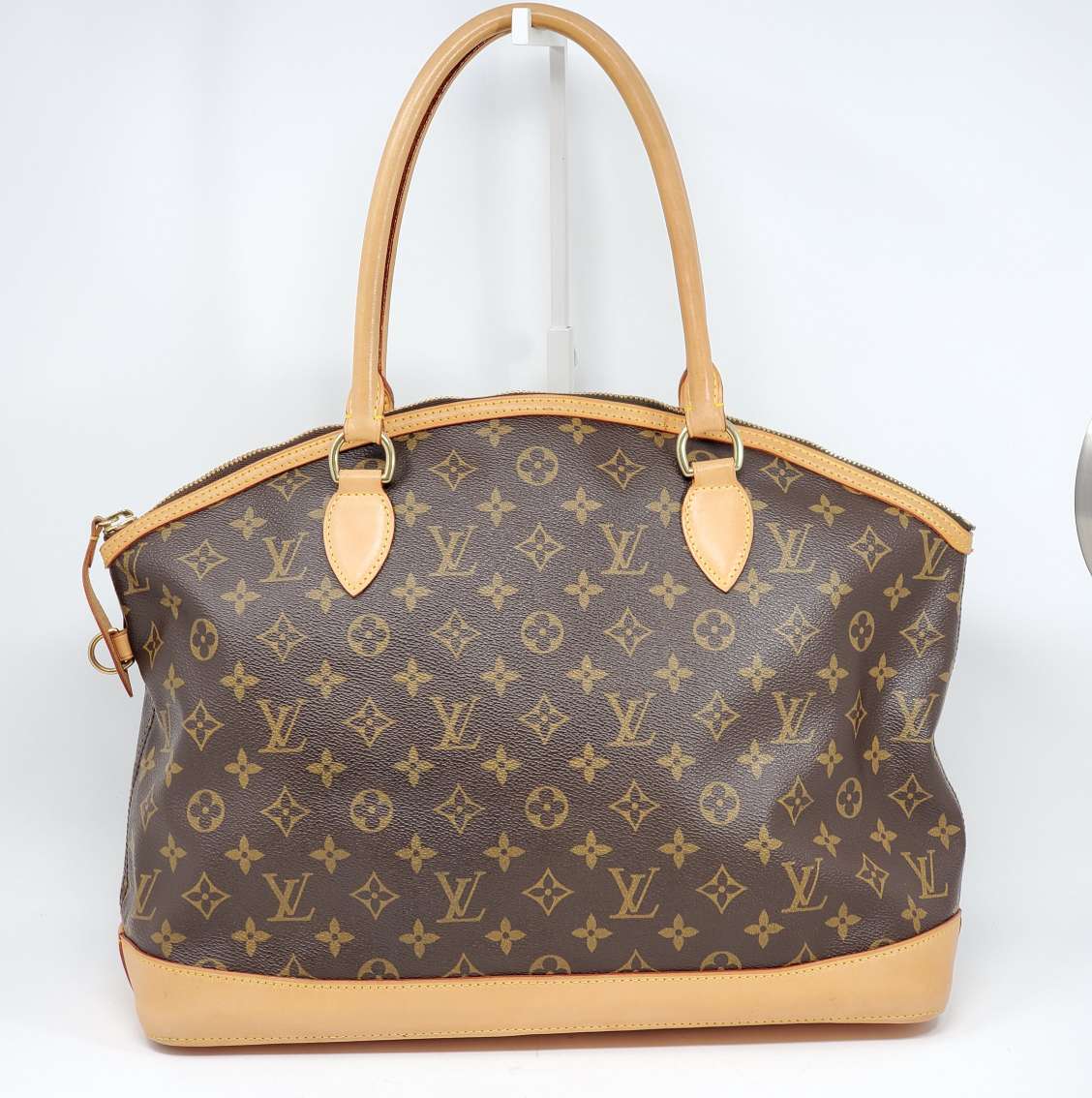 Louis Vuitton Lockit MM Monogram Shoulder Bag