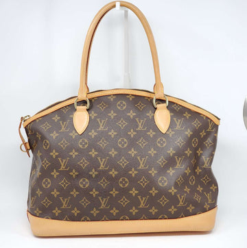 Louis Vuitton Lockit MM Monogram Shoulder Bag