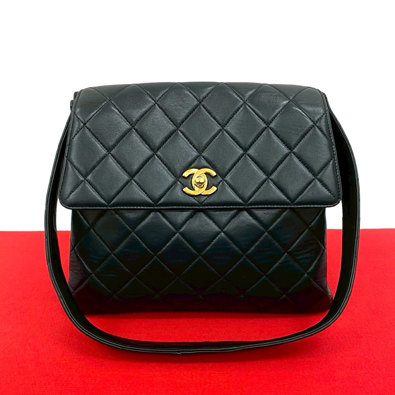 Chanel Matelasse Lambskin Shoulder Bag
