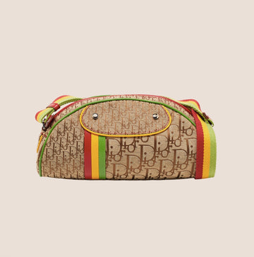 CHRISTIAN DIOR 2004 RASTA CROSSBODY BAG