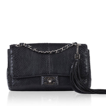Chanel Timeless Python Shoulder Bag