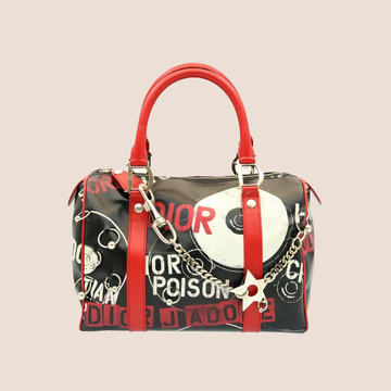 CHRISTIAN DIOR 2004 HARDCORE POISON BOSTON BAG