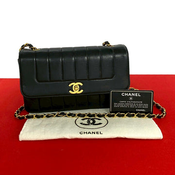 Chanel Mademoiselle Coco Mark Lambskin Shoulder Bag