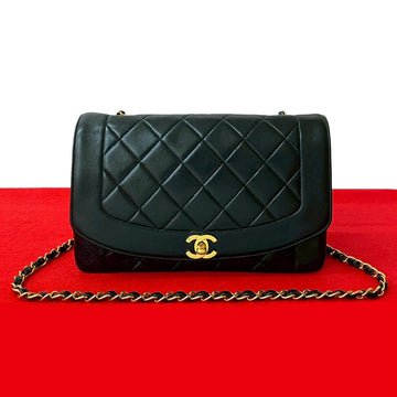 Chanel Matelasse Diana Flap Lambskin Shoulder Bag