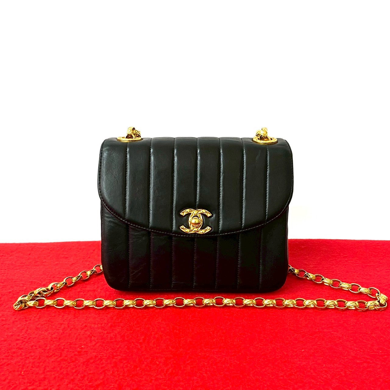 Chanel Coco Lambskin Shoulder Bag