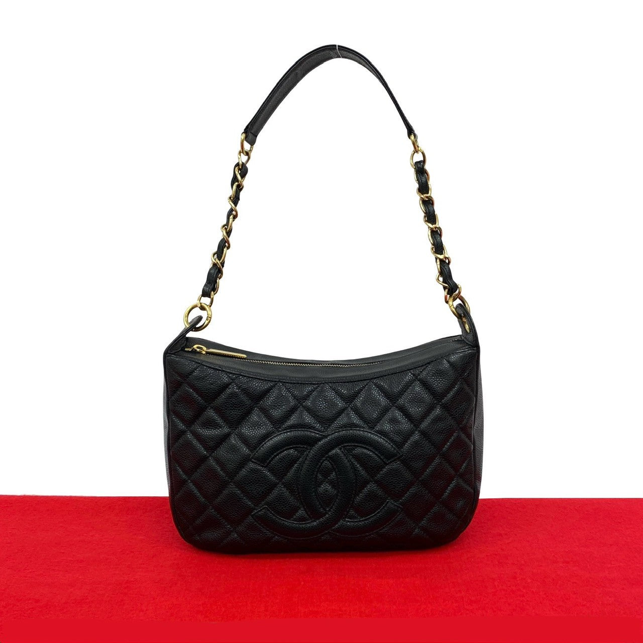 Chanel Matelassé Caviar Skin Shoulder Bag