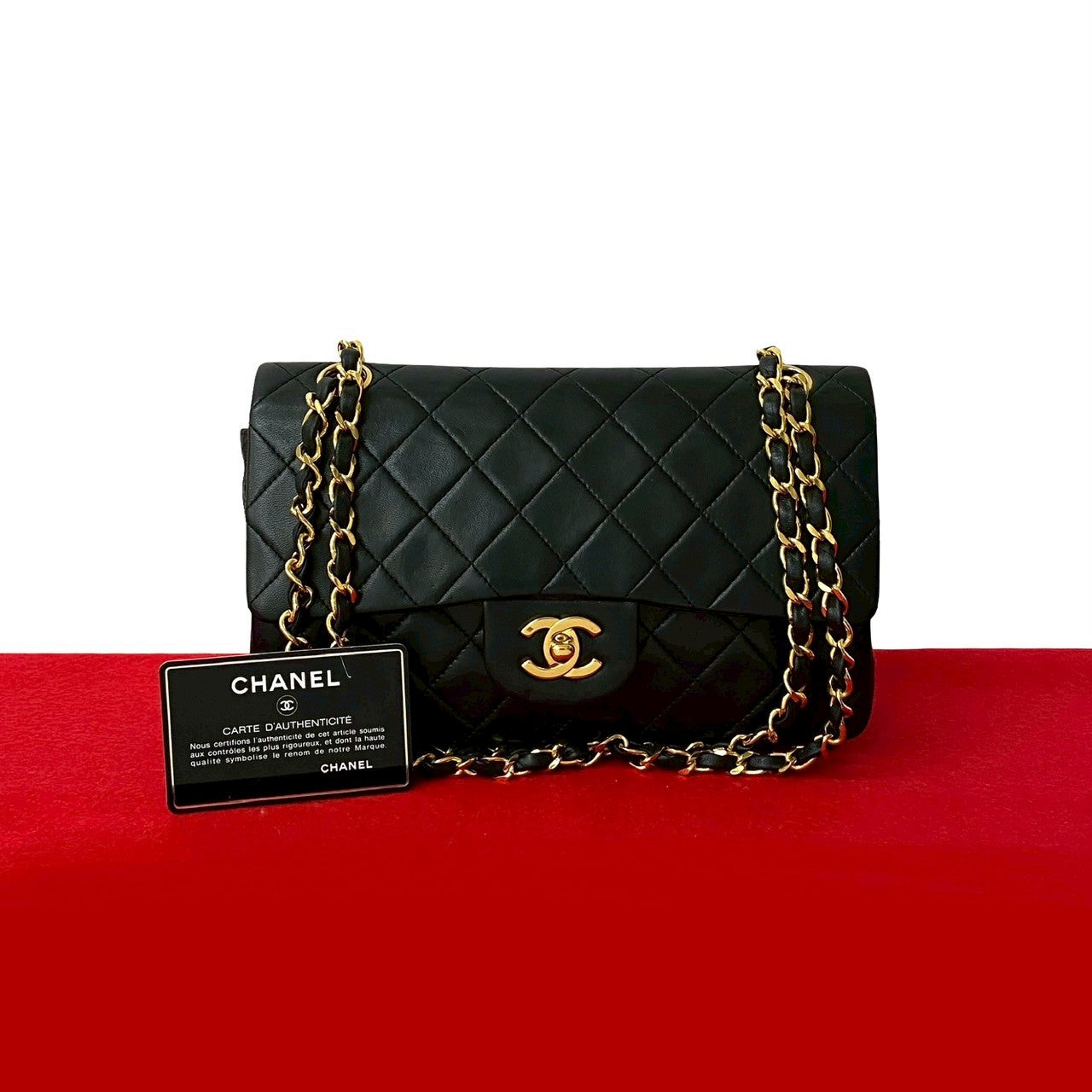 Chanel Matelassé Lambskin 2way Shoulder Bag