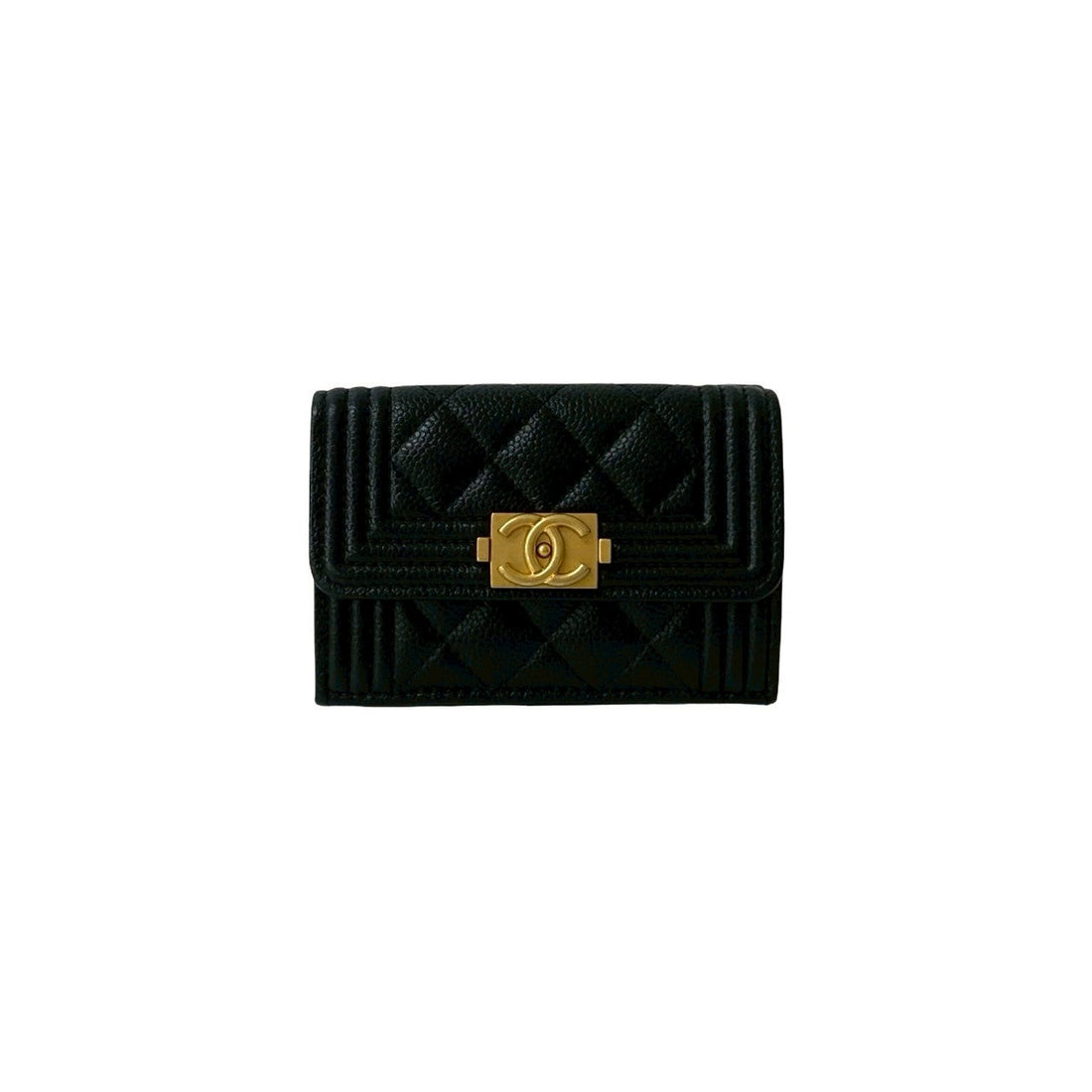 Chanel Boy Chanel Caviar Wallet