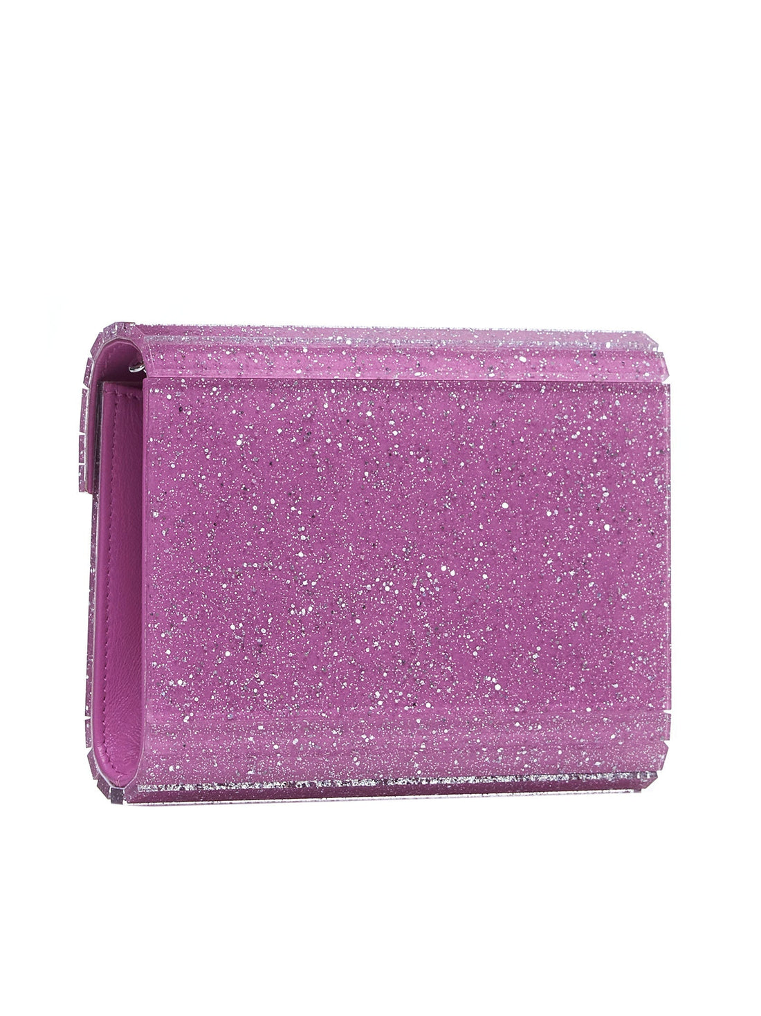 Jimmy Choo Women Light Magenta Candy Clutch Bag