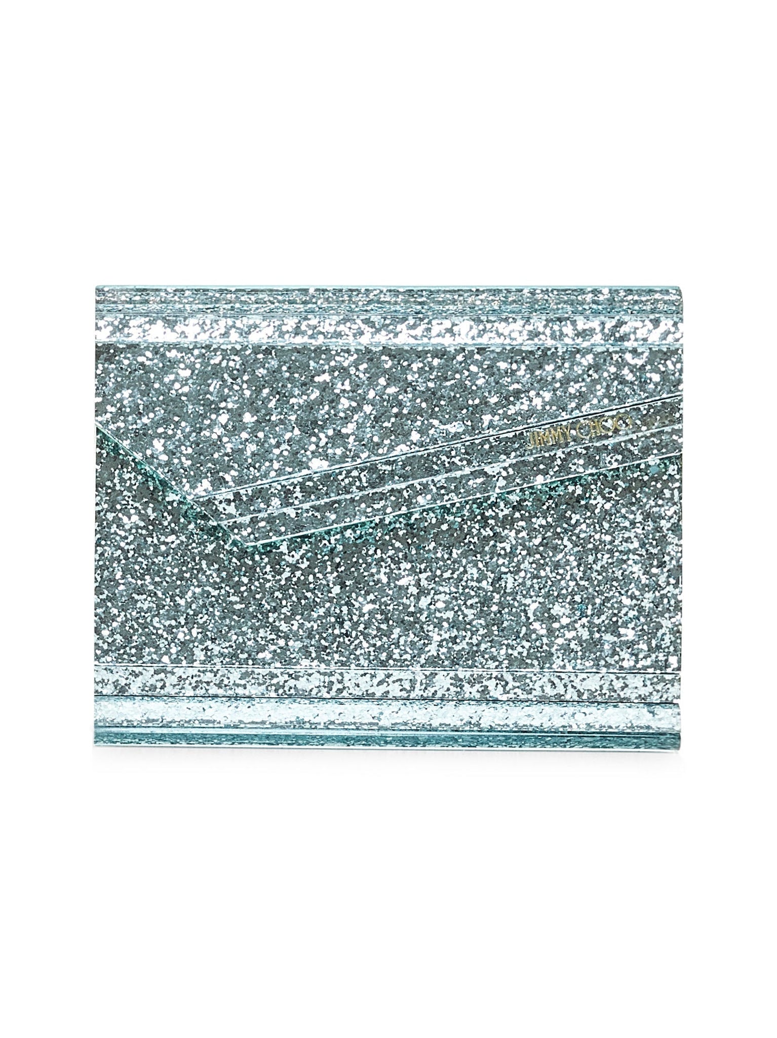 Jimmy Choo Women Aqua Green Candy Clutch