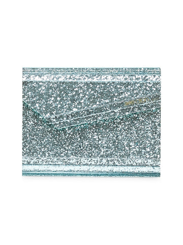 Jimmy Choo Women Aqua Green Candy Clutch