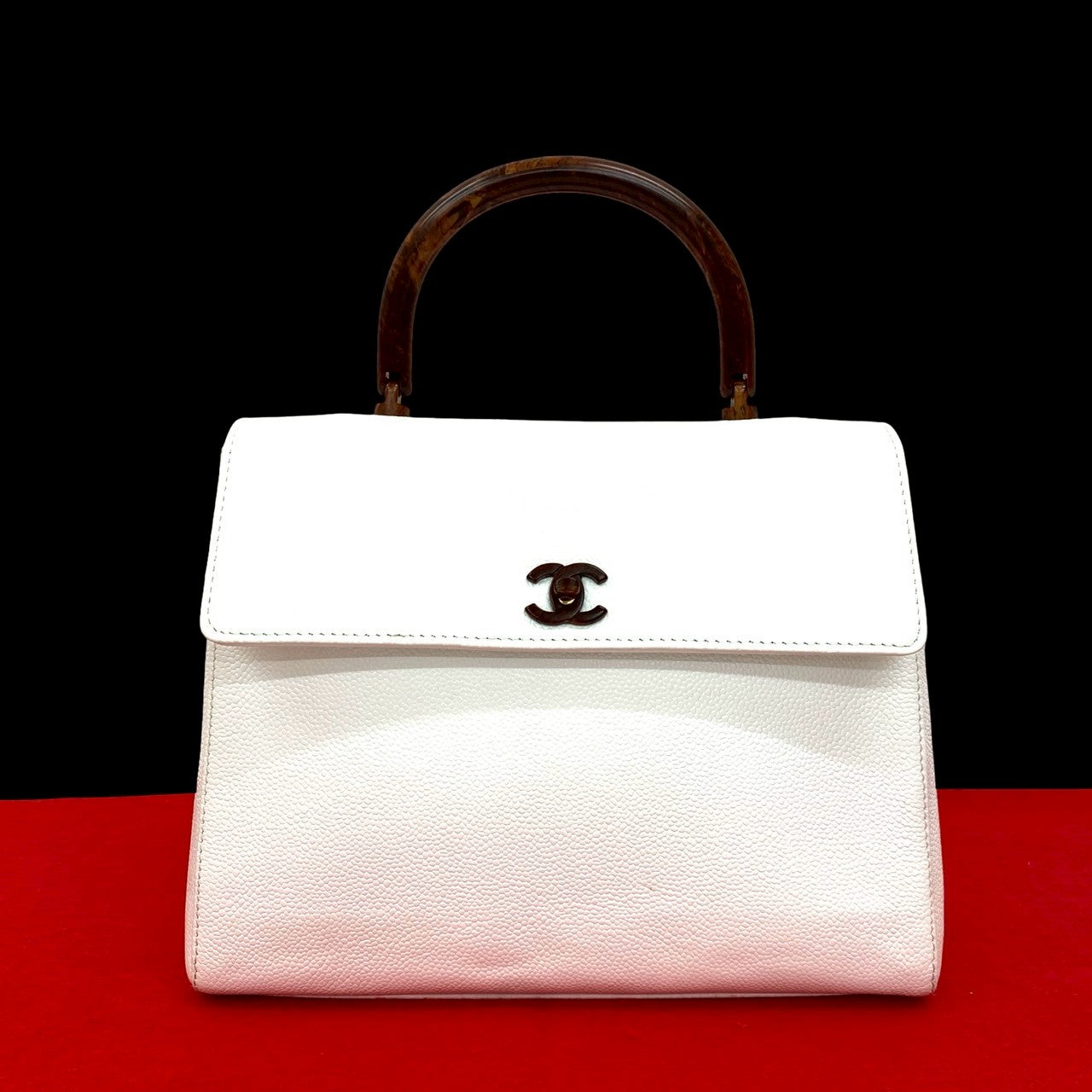 Chanel Caviar Leather Handbag