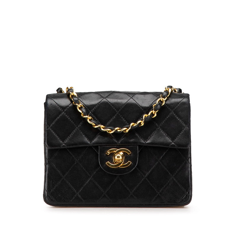 Chanel Mini Matelasse Lambskin Shoulder Bag