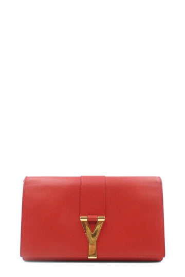Classic Y Ligne Wallet on Chain Red
