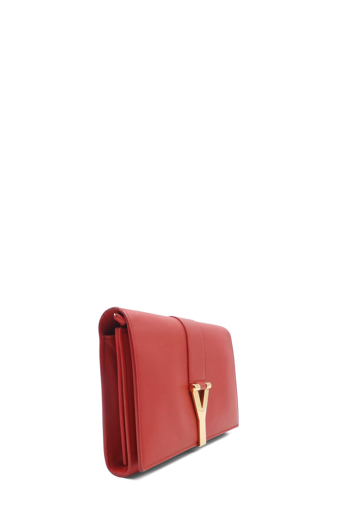 Classic Y Ligne Wallet on Chain Red