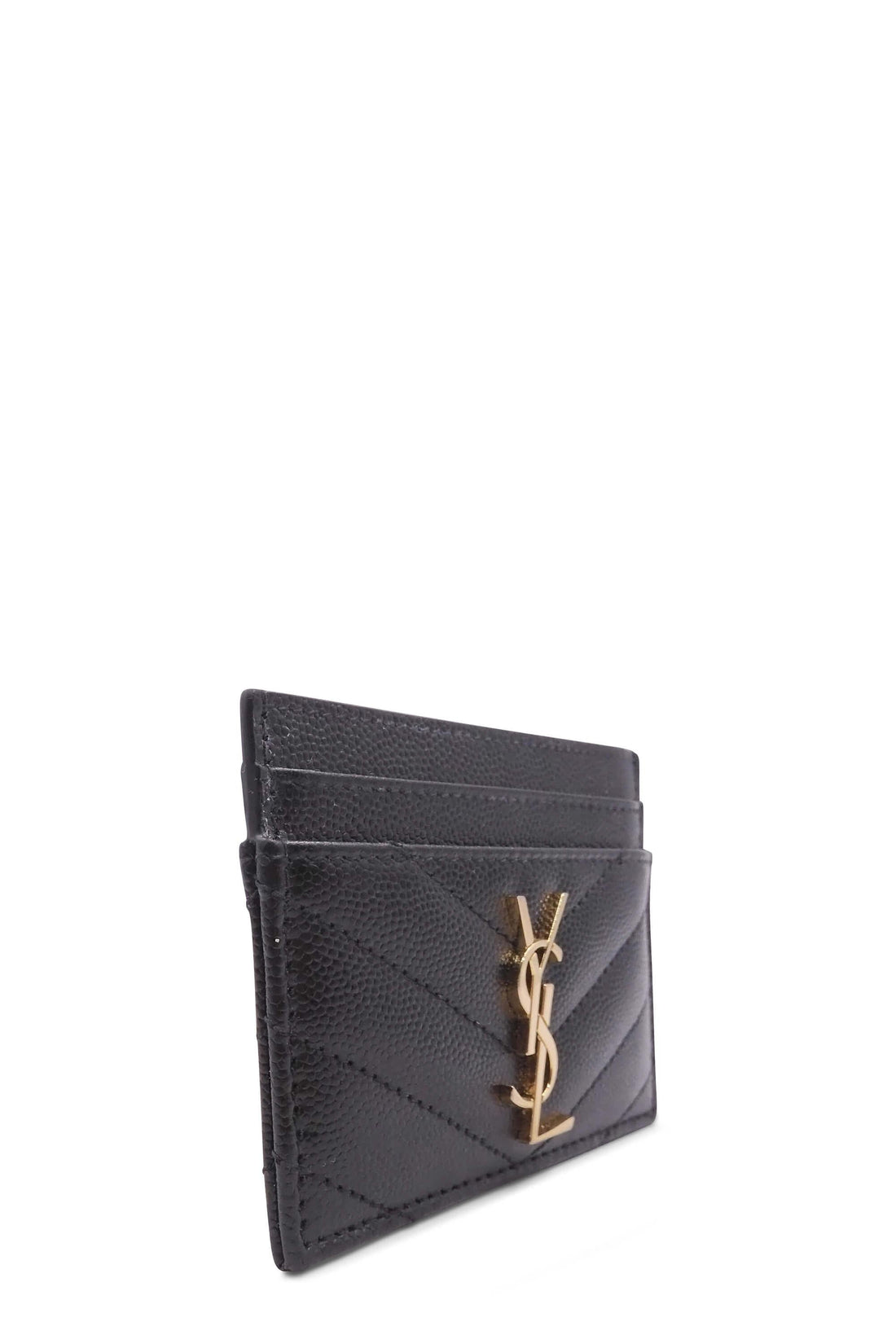 Monogram Card Holder Black