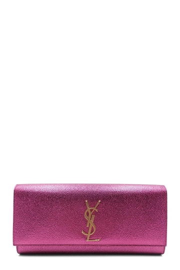 Monogram Cassandre Clutch Metallic Pink