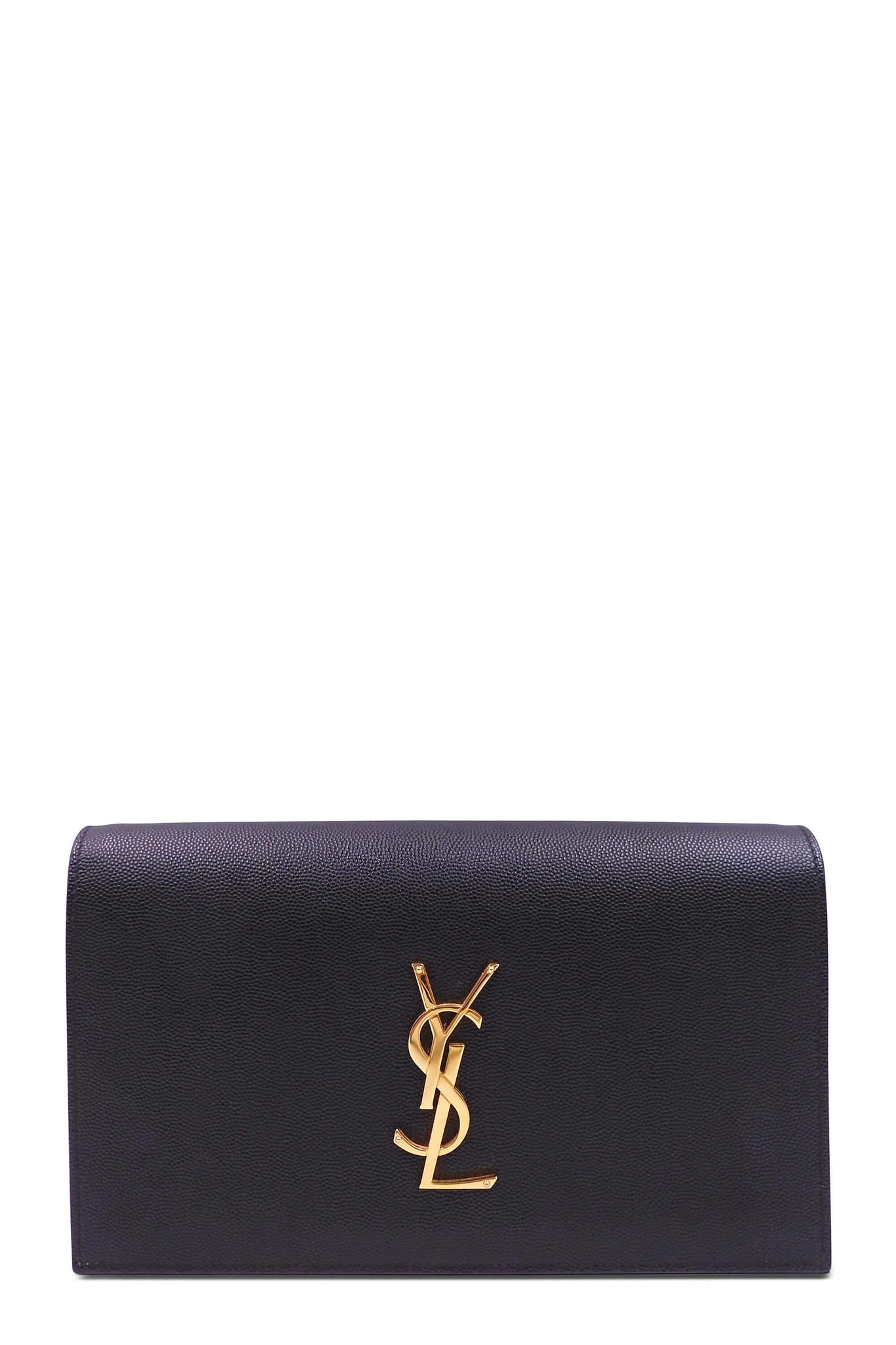 Monogram Kate Clutch Black