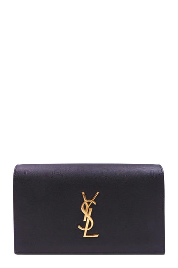 Monogram Kate Clutch Black