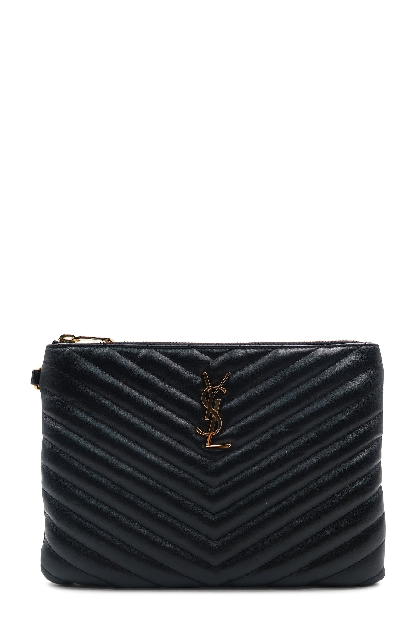 New Jolie Monogram Clutch Bag Nero
