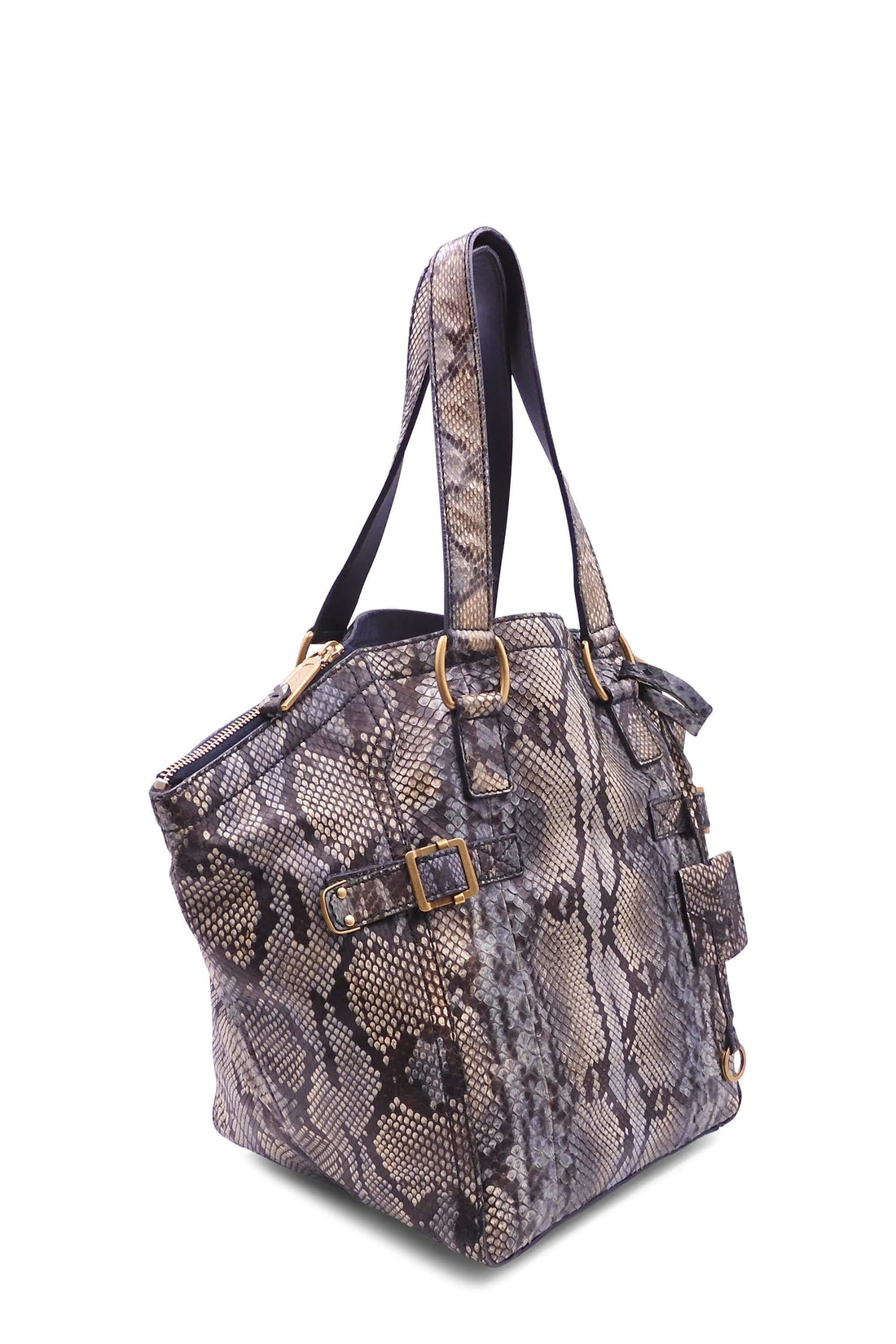 Python Downtown Tote Grey Blue