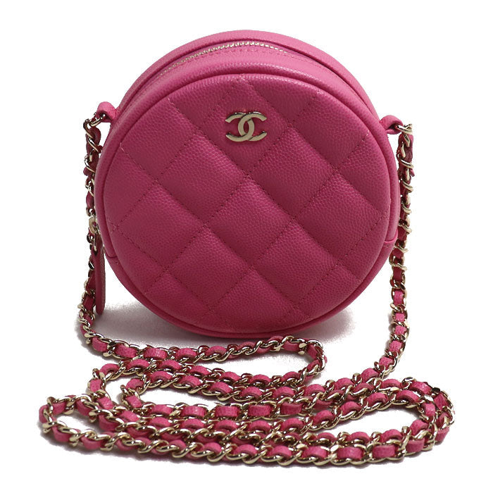 Chanel Caviar Skin Matelasse Shoulder Bag