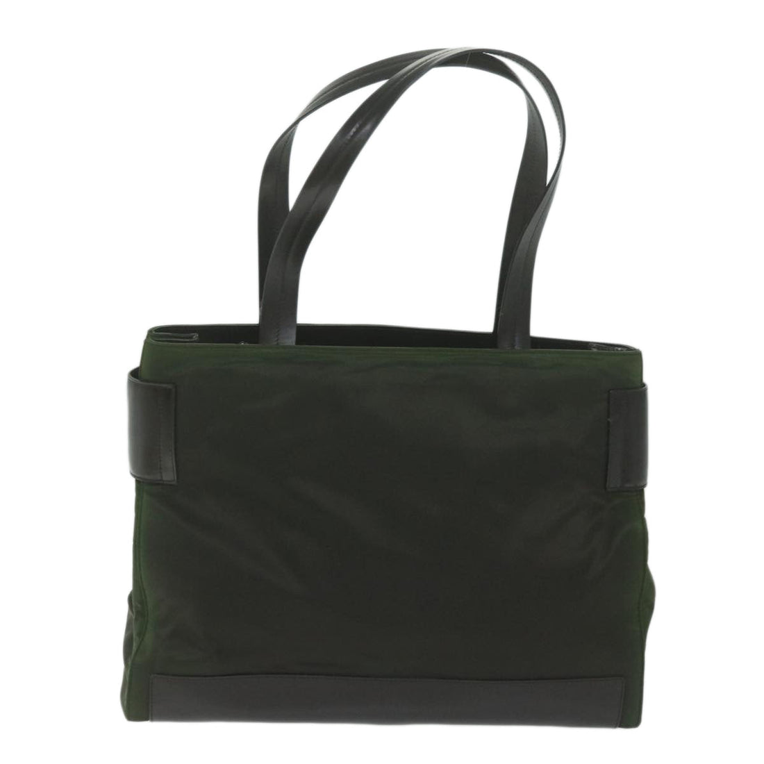 PRADA Tote Bag Nylon Green  ti1418