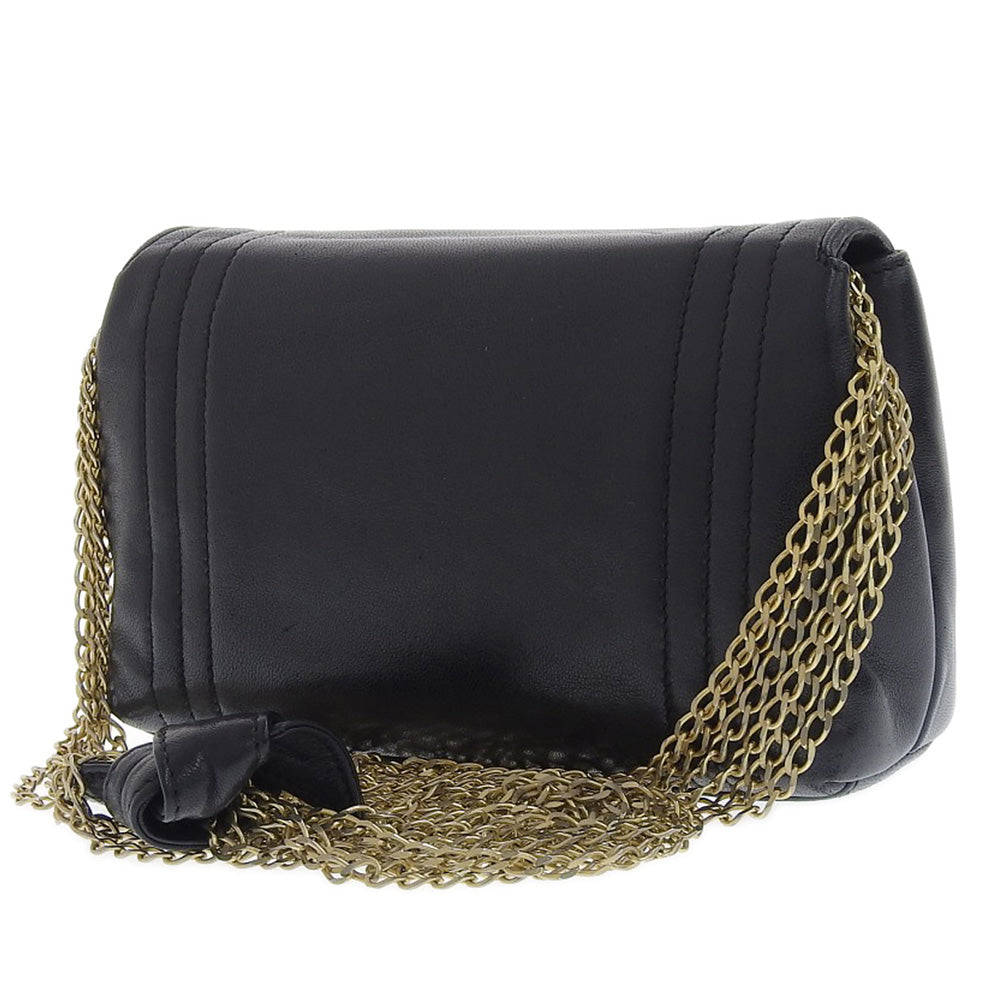 Chanel Leather Chain Mini Shoulder Bag Vintage