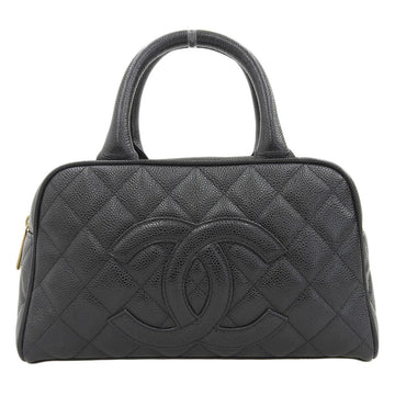 Chanel Caviar Skin Mini Boston Bag A20996