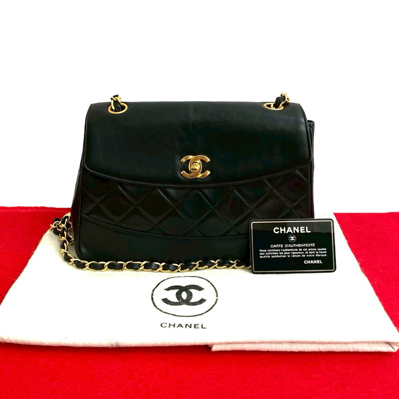 Chanel Matelassé Lambskin Shoulder Bag