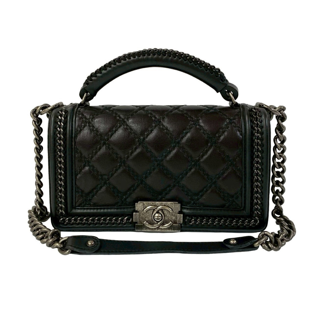 Chanel Boy Chanel Leather Shoulder Bag
