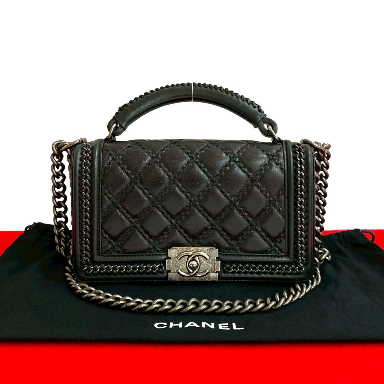 Chanel Boy Chanel Leather Shoulder Bag