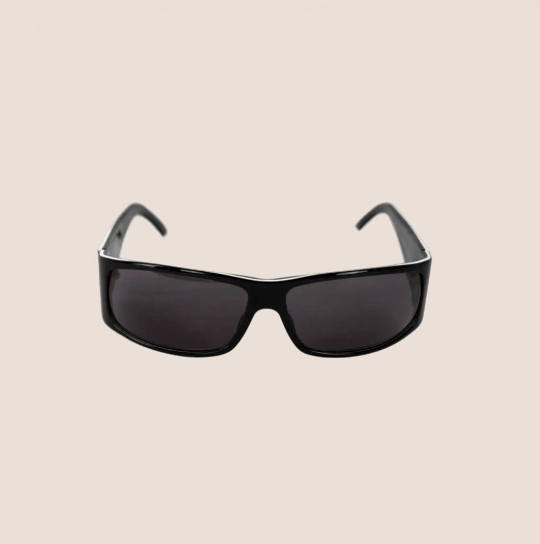CHRISTIAN DIOR DIOR 1 BLACK LOGO SUNGLASSES
