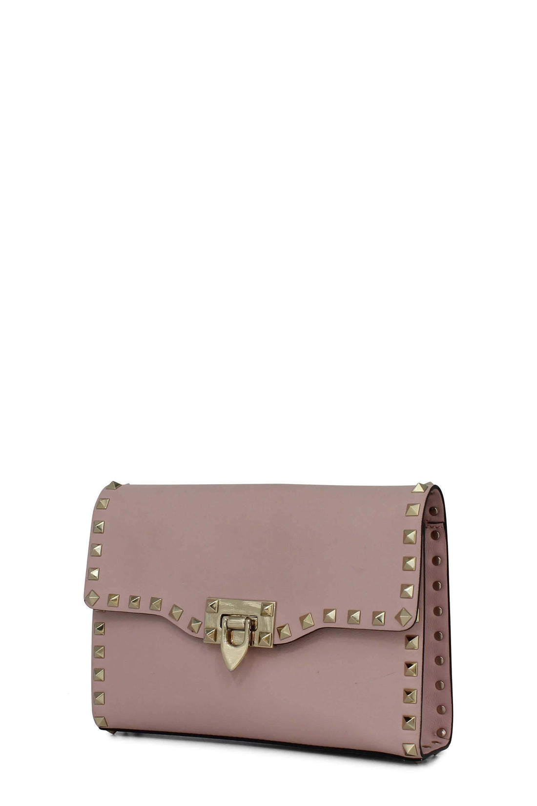 Medium Rockstud Crossbody Pink