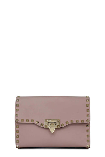 Medium Rockstud Crossbody Pink