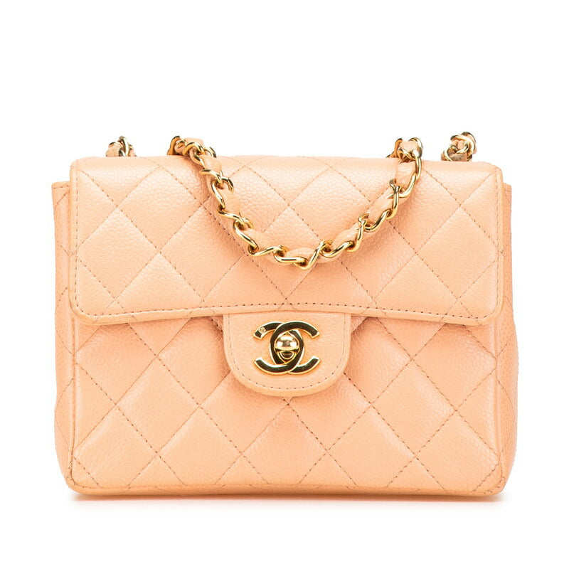 Chanel Mini Matelasse 17 Caviar Skin Shoulder Bag