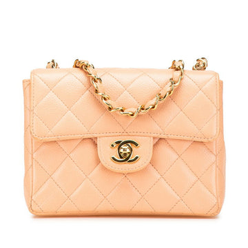 Chanel Mini Matelasse 17 Caviar Skin Shoulder Bag