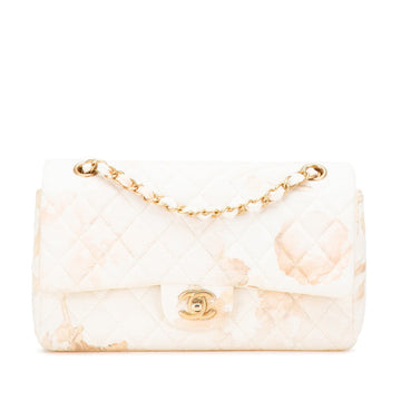 Chanel Matelasse 25 Cotton Leather Shoulder Bag