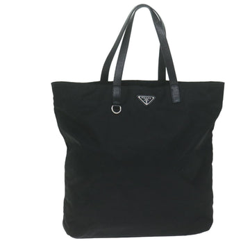 PRADA Tote Bag Nylon Black  yk10178