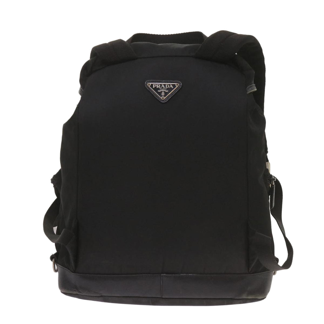 PRADA Backpack Nylon Black yk11052