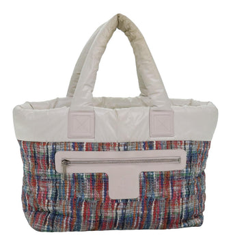 Top Quality Chanel Cococoon Hand Bag Nylon Multicolor CC Auth yk12872